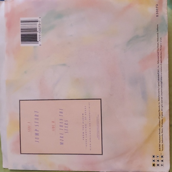 2/$8 VINYL Natalie Cole Jumpstart and More Than The Stars 45rpm 7" - Picture 2 of 4